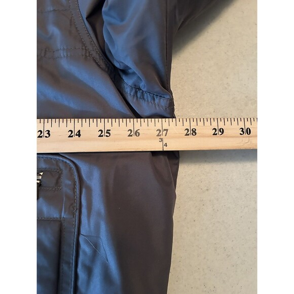 Sean John Jacket Men’s XL Gray/ Light Gray Bomber Reversible Qui…Vintage - Picture 8 of 12